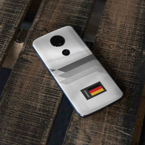 Germany Soccer Flag Moto E5 Plus Skin